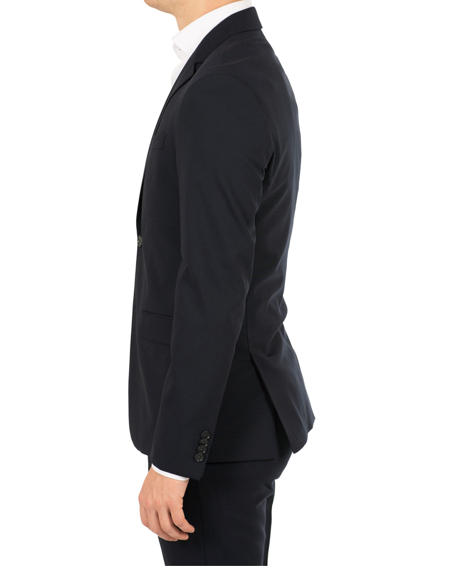 Herr | Kavajer | Calvin Klein | Wool Stretch Blazer Midnight Navy