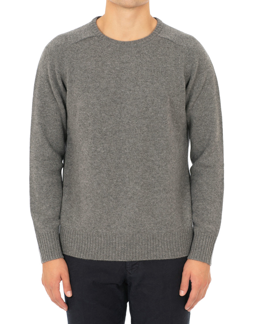 Herr |  | Soft Goat | Cashmere Saddle Neck Dark Grey