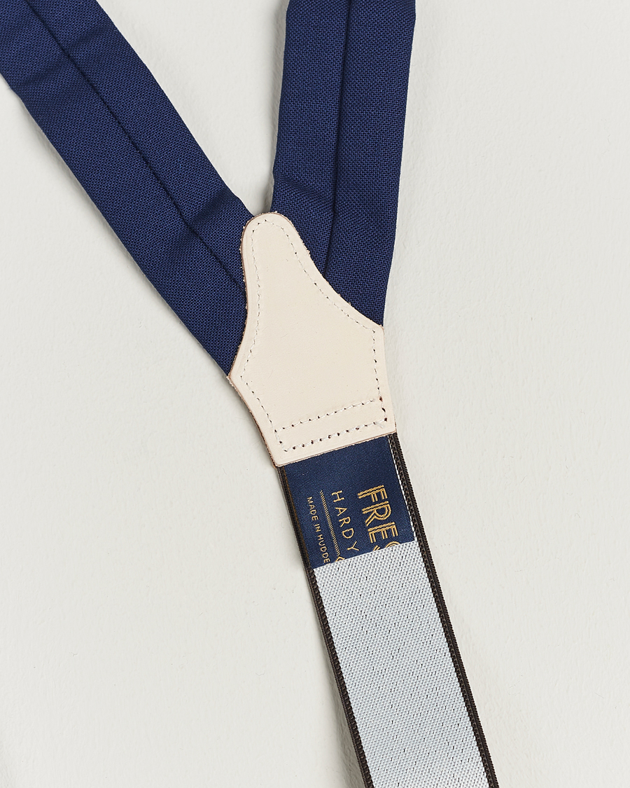 Herr | Hängslen | Albert Thurston | Fresco Braces 38mm Royal Blue