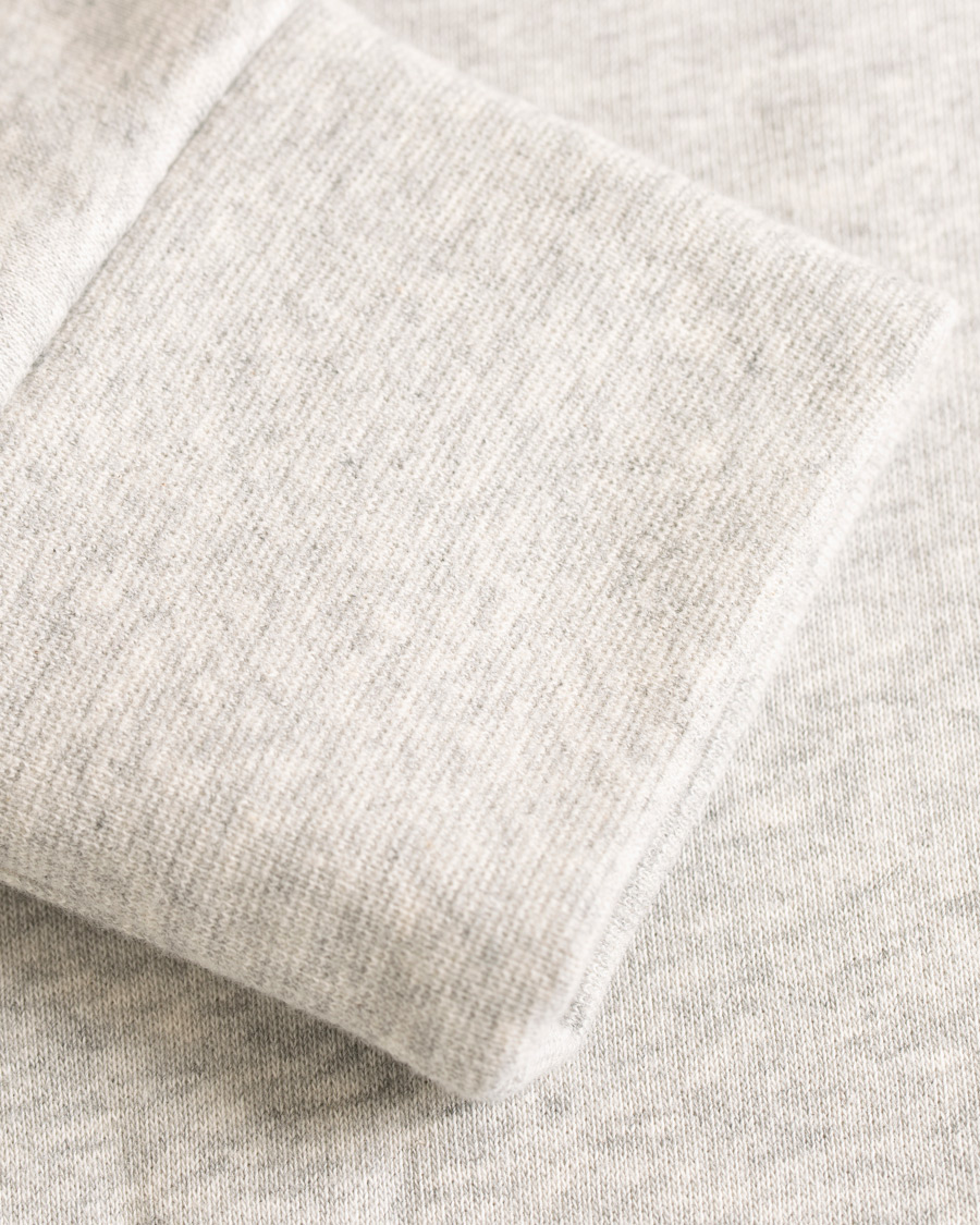 Herr | Tröjor | A Day's March | Hoodie Sweatshirt Grey Melange