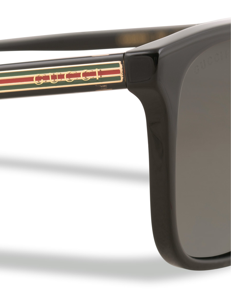Herr | Gucci GG0381S Sunglasses Black/Grey | Gucci | GG0381S Sunglasses Black/Grey