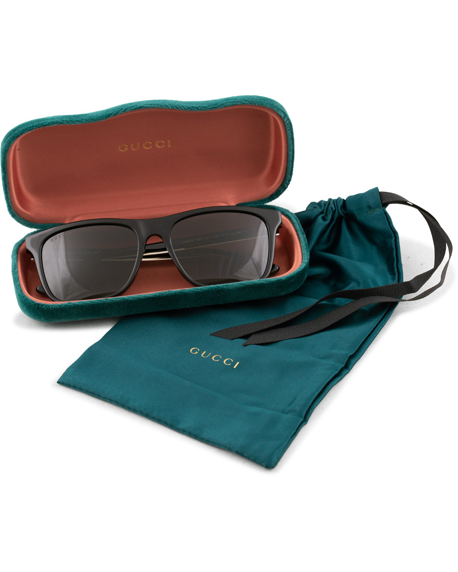 Herr | Gucci GG0381S Sunglasses Black/Grey | Gucci | GG0381S Sunglasses Black/Grey