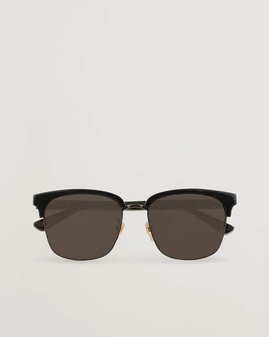 Herr | Solglasögon | Gucci | GG0382S Sunglasses Black/Grey