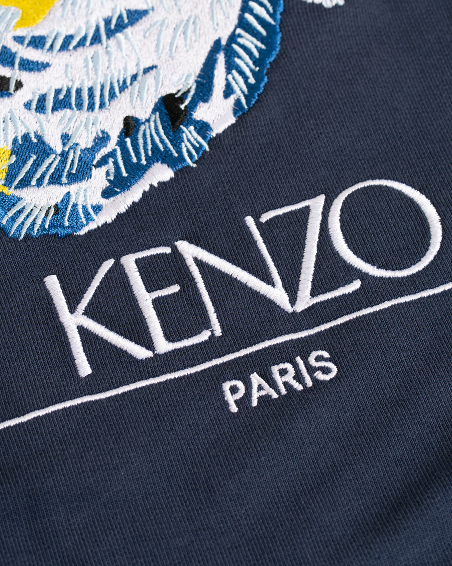 Herr | Tröjor | KENZO | Tiger Head Sweatshirt Ink