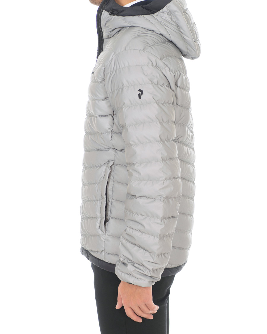 Herr | Jackor | Peak Performance | Frost Down Hood Reflective Jacket Silver