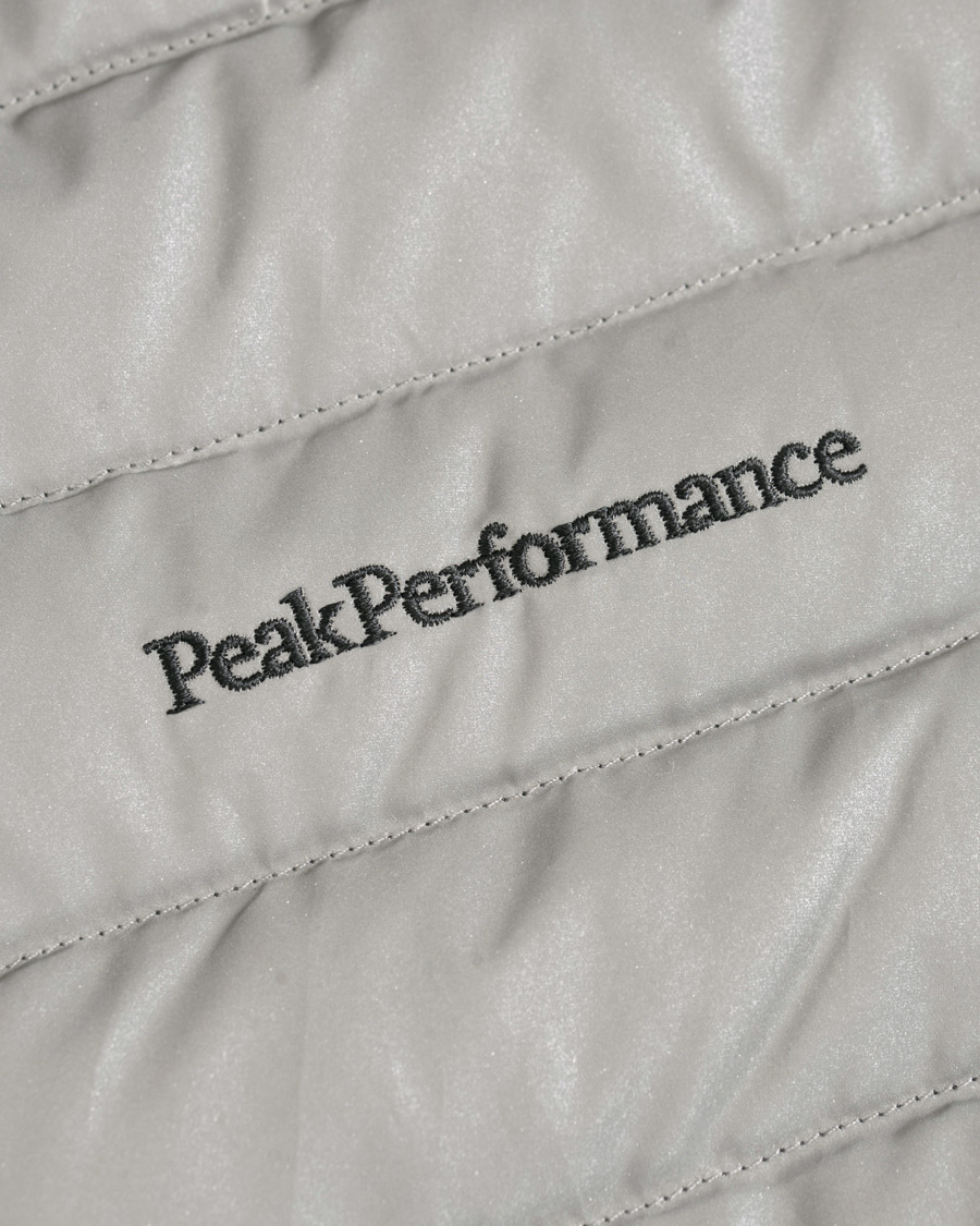 Herr | Jackor | Peak Performance | Frost Down Hood Reflective Jacket Silver
