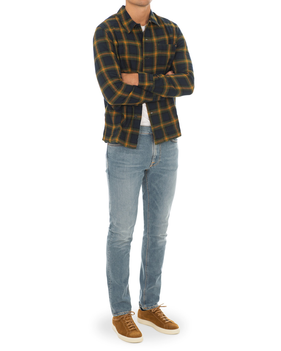 Herr | Jeans | Nudie Jeans | Lean Dean Organic Jeans Mid Stone Comfort