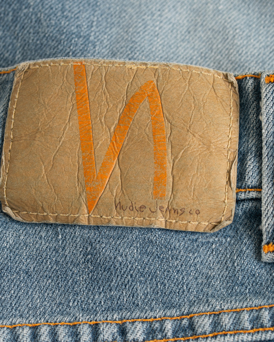 Herr | Jeans | Nudie Jeans | Lean Dean Organic Jeans Mid Stone Comfort