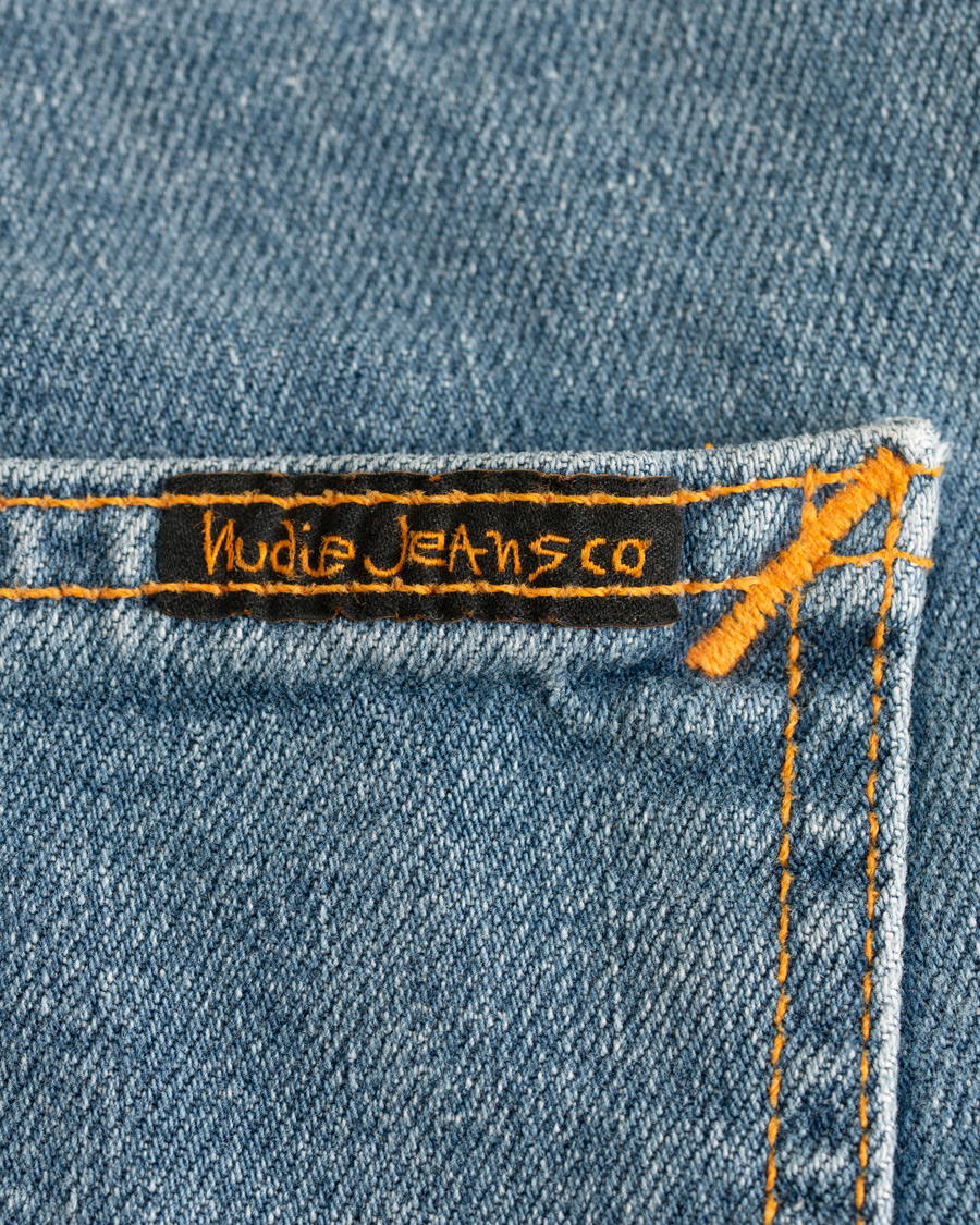 Herr | Jeans | Nudie Jeans | Lean Dean Organic Jeans Mid Stone Comfort