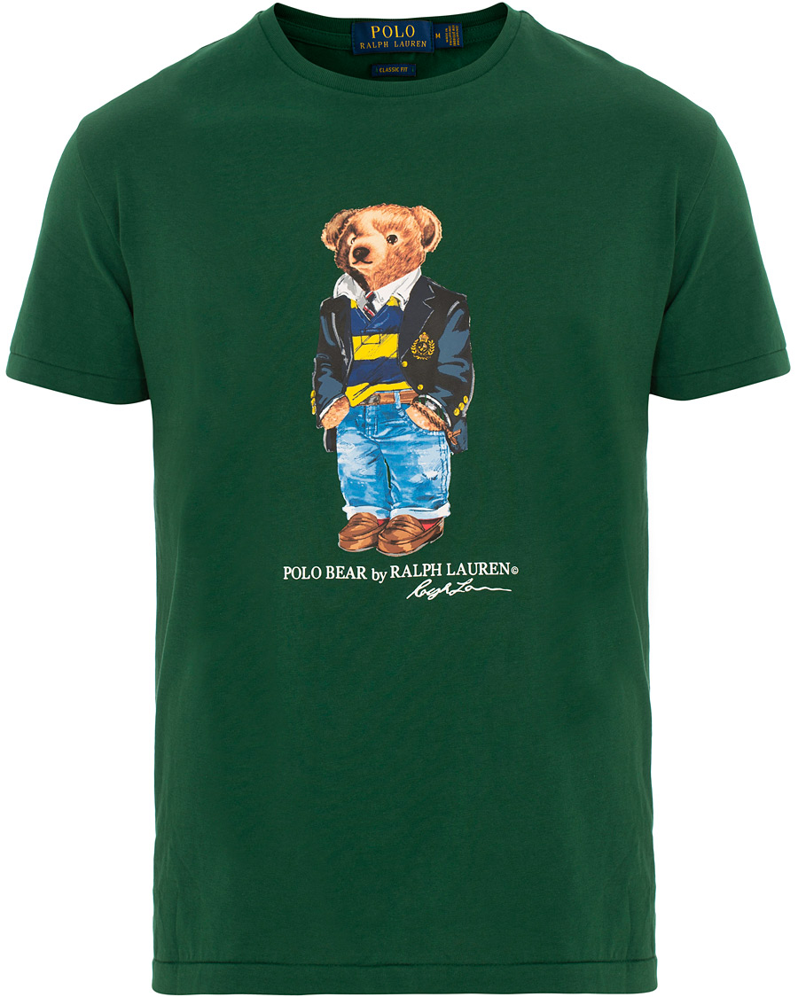 Herr | T-Shirts | Polo Ralph Lauren | Printed Bear Crew Neck Tee New Forest