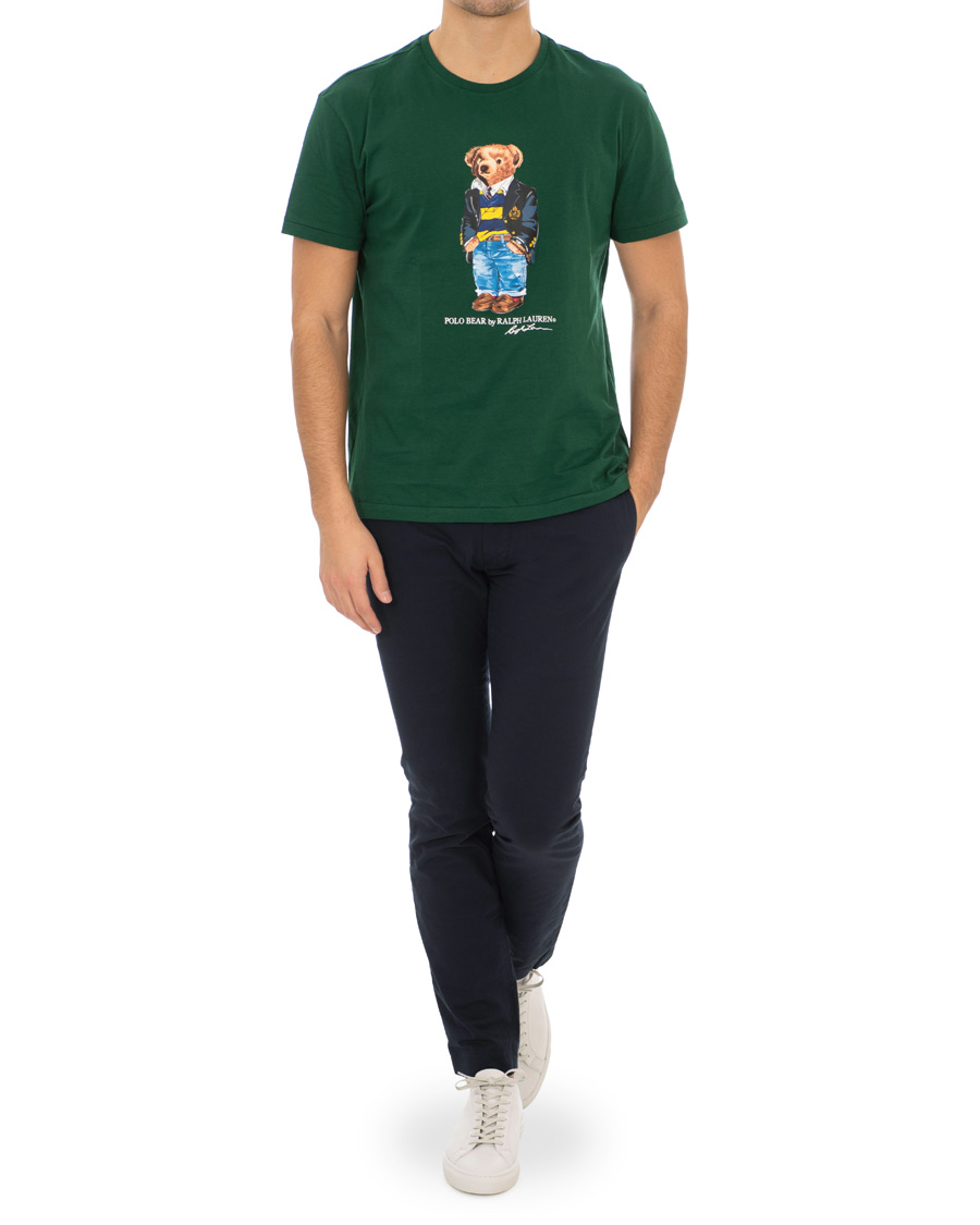 Herr | T-Shirts | Polo Ralph Lauren | Printed Bear Crew Neck Tee New Forest