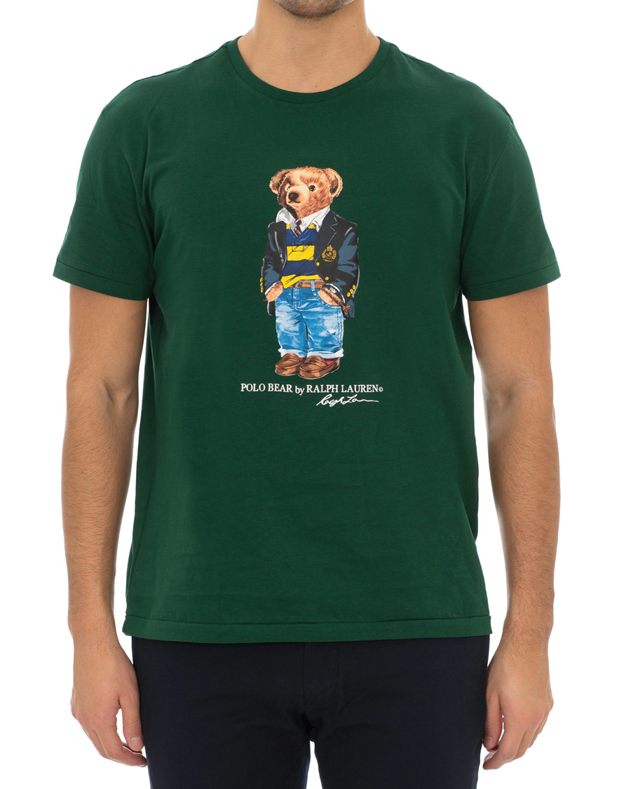 Herr | T-Shirts | Polo Ralph Lauren | Printed Bear Crew Neck Tee New Forest