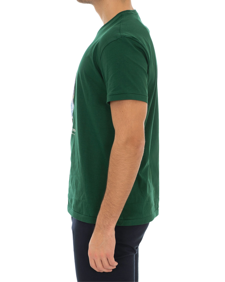 Herr | T-Shirts | Polo Ralph Lauren | Printed Bear Crew Neck Tee New Forest