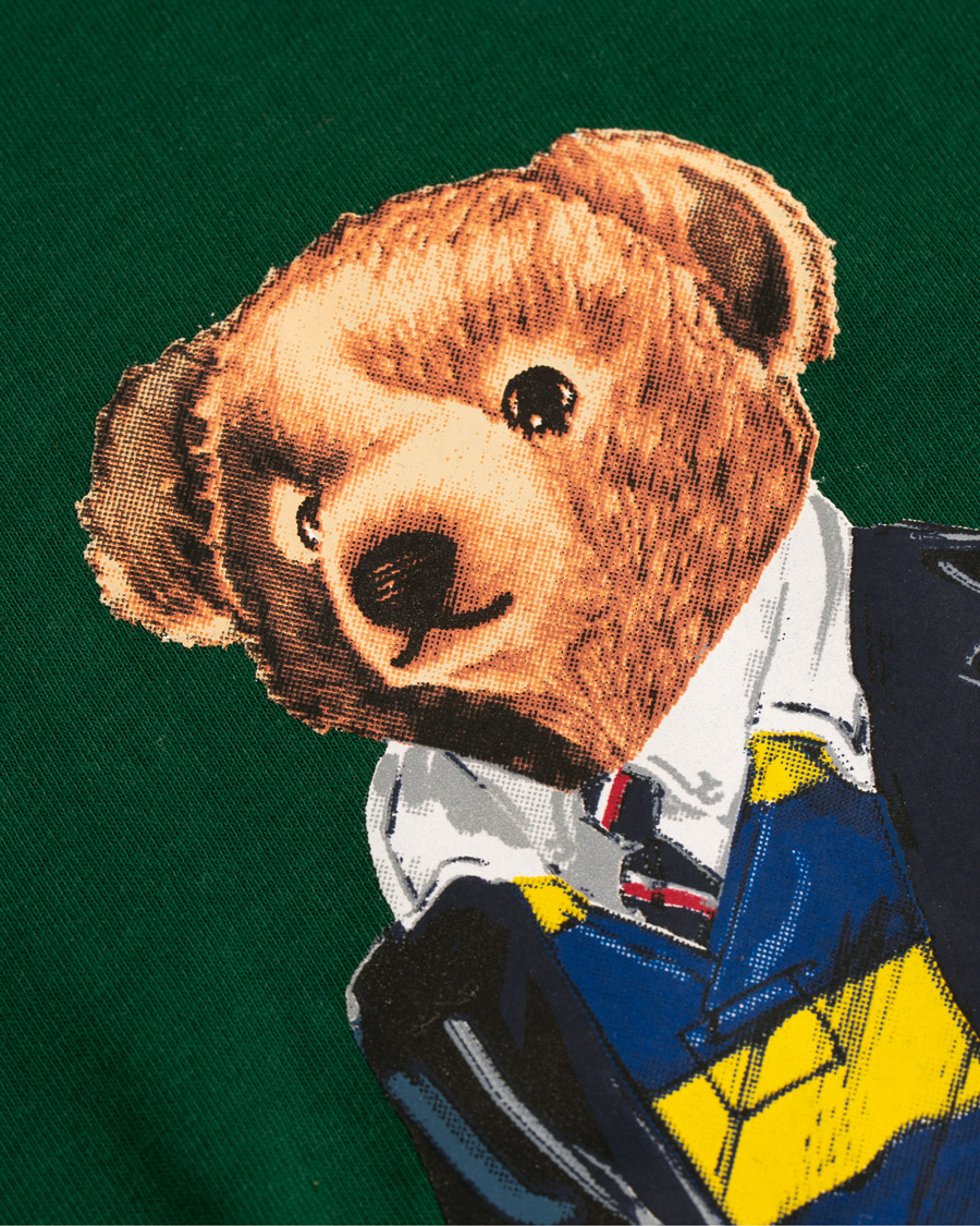 Herr | T-Shirts | Polo Ralph Lauren | Printed Bear Crew Neck Tee New Forest
