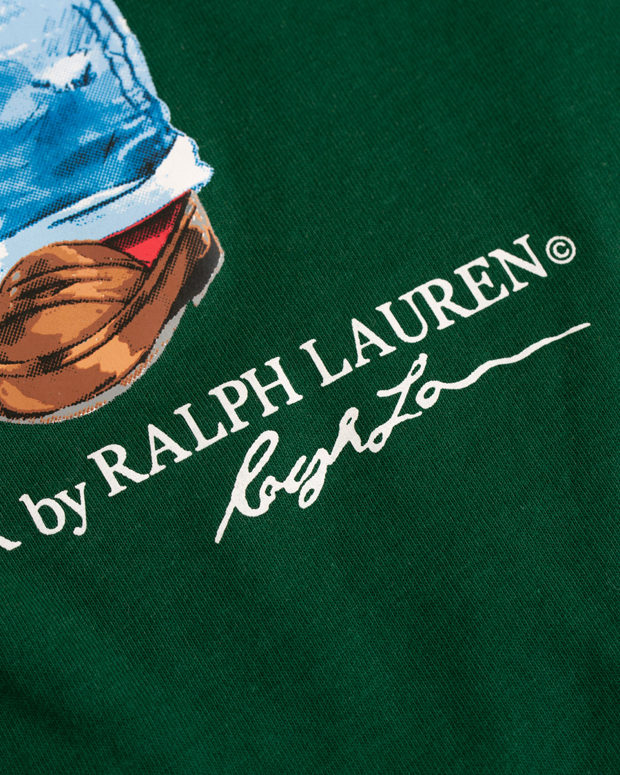 Herr | T-Shirts | Polo Ralph Lauren | Printed Bear Crew Neck Tee New Forest