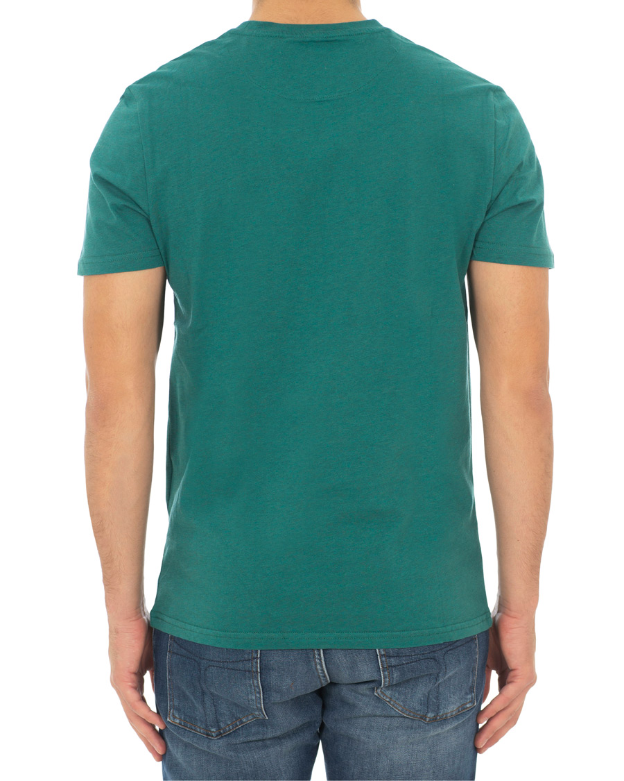 Herr | T-Shirts | Lyle & Scott | Garment Dyed T-Shirt Alpine Green Marl