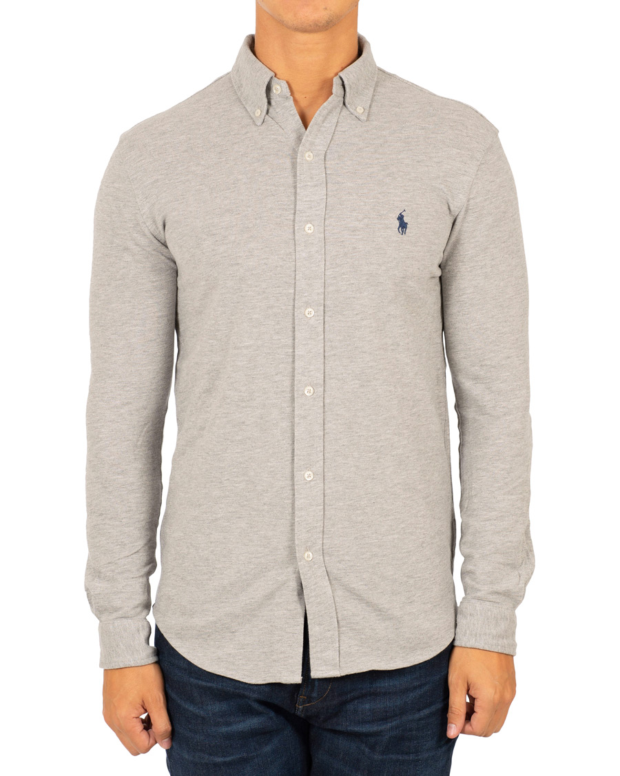 Herr | Skjortor | Polo Ralph Lauren | Slim Fit Featherweight Shirt Andover Heather