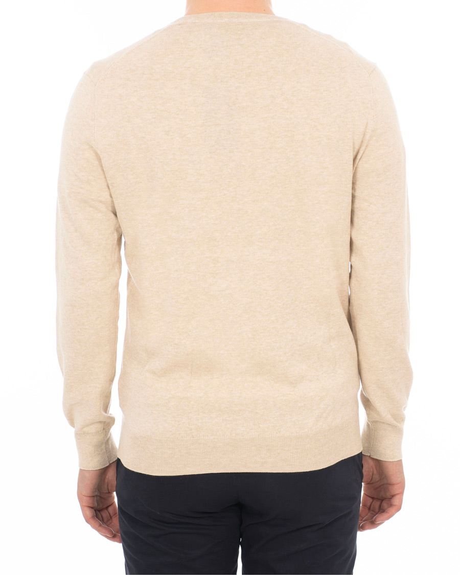 Herr | Tröjor | Polo Ralph Lauren | Pima Cotton Crew Neck Pullover Sand Heather