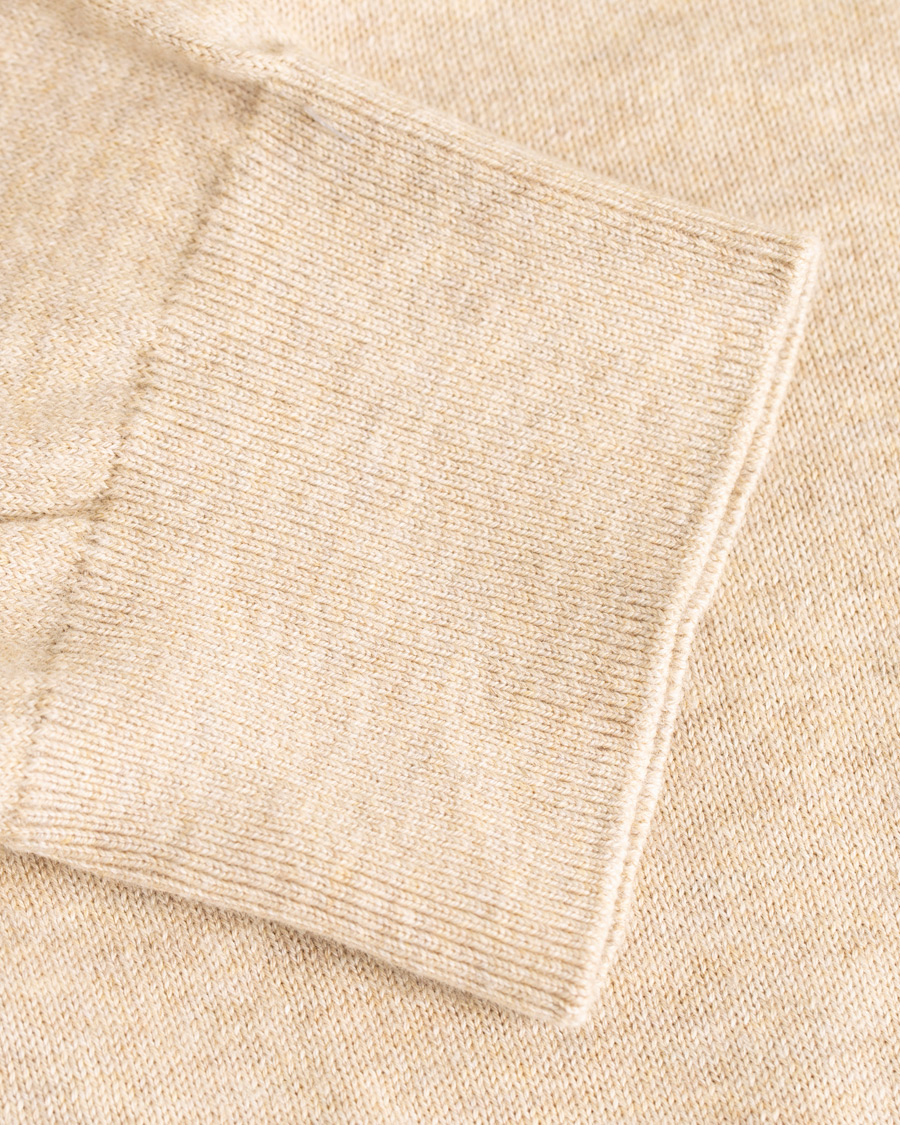 Herr | Tröjor | Polo Ralph Lauren | Pima Cotton Crew Neck Pullover Sand Heather