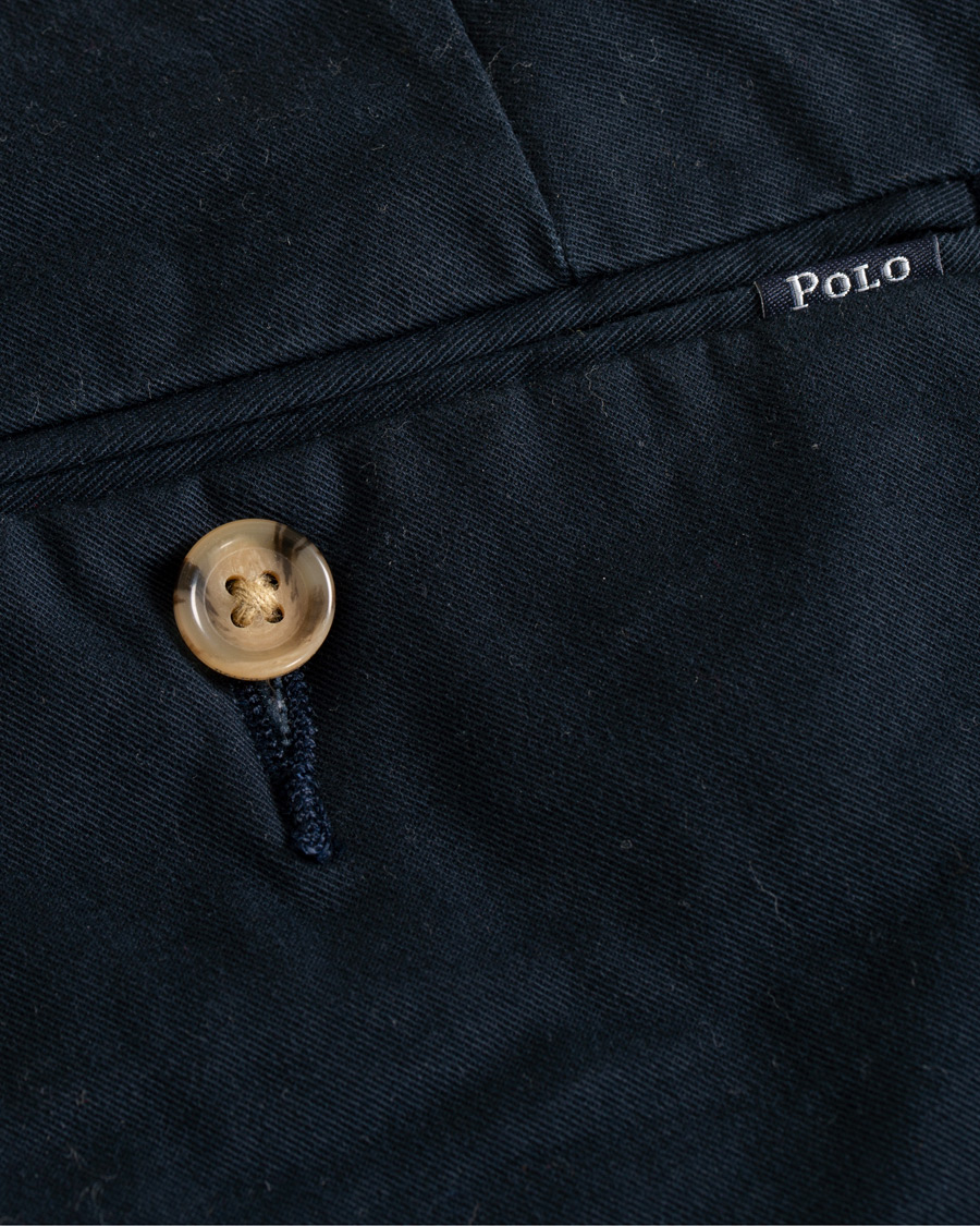 Herr | Byxor | Polo Ralph Lauren | Tailored Slim Fit Stretch Hudson Chinos Aviator Navy