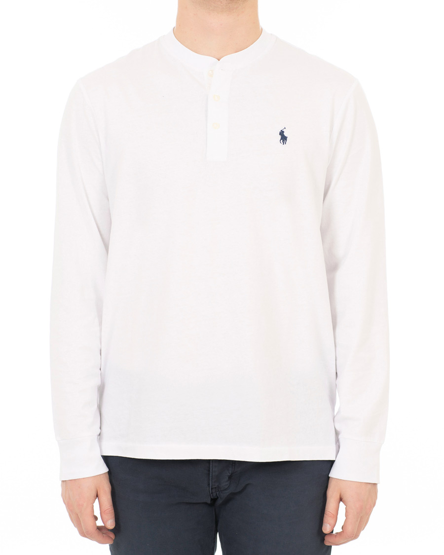 Herr | Tröjor | Polo Ralph Lauren | Henley White