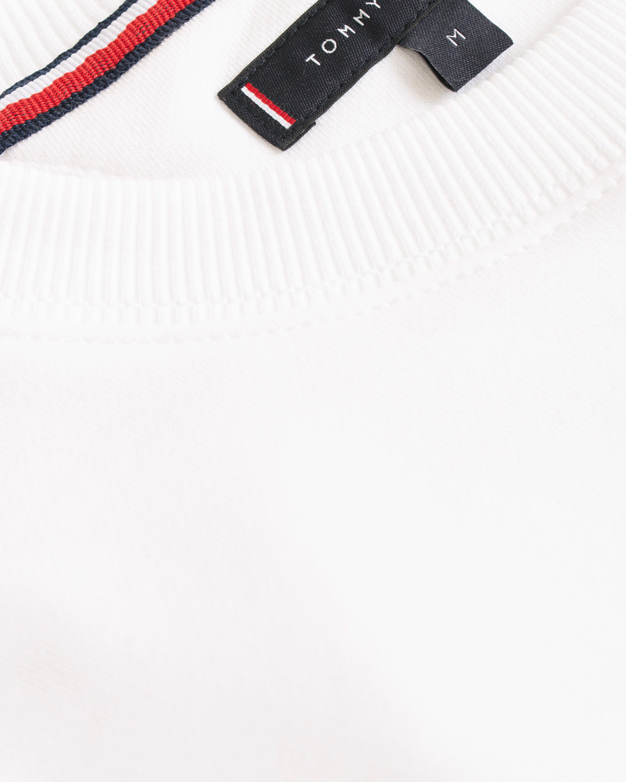 Herr | Tröjor | Tommy Hilfiger | Logo Sweatshirt Bright White