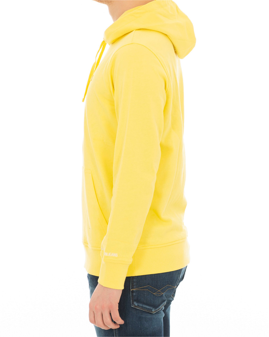 Herr | Tröjor | Calvin Klein Jeans | Chest Embroidery Hoodie Yellow Cream