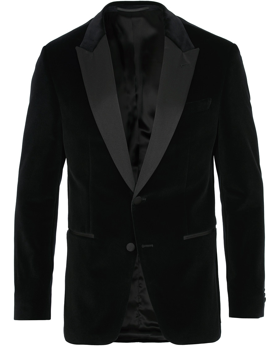 Herr | Kavajer | BOSS BLACK | Boss Helward Velvet Blazer Black