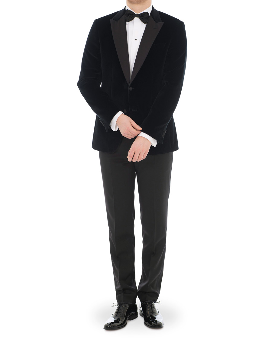 Herr | Kavajer | BOSS BLACK | Boss Helward Velvet Blazer Black