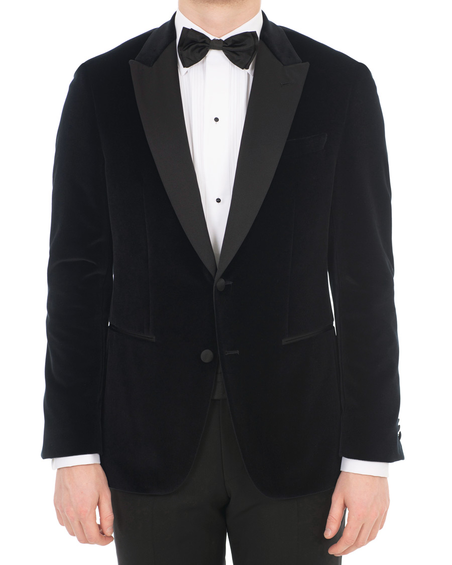 Herr | Kavajer | BOSS BLACK | Boss Helward Velvet Blazer Black