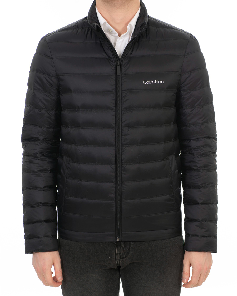 Herr | Jackor | Calvin Klein | Lightweight Packable Jacket Perfect Black