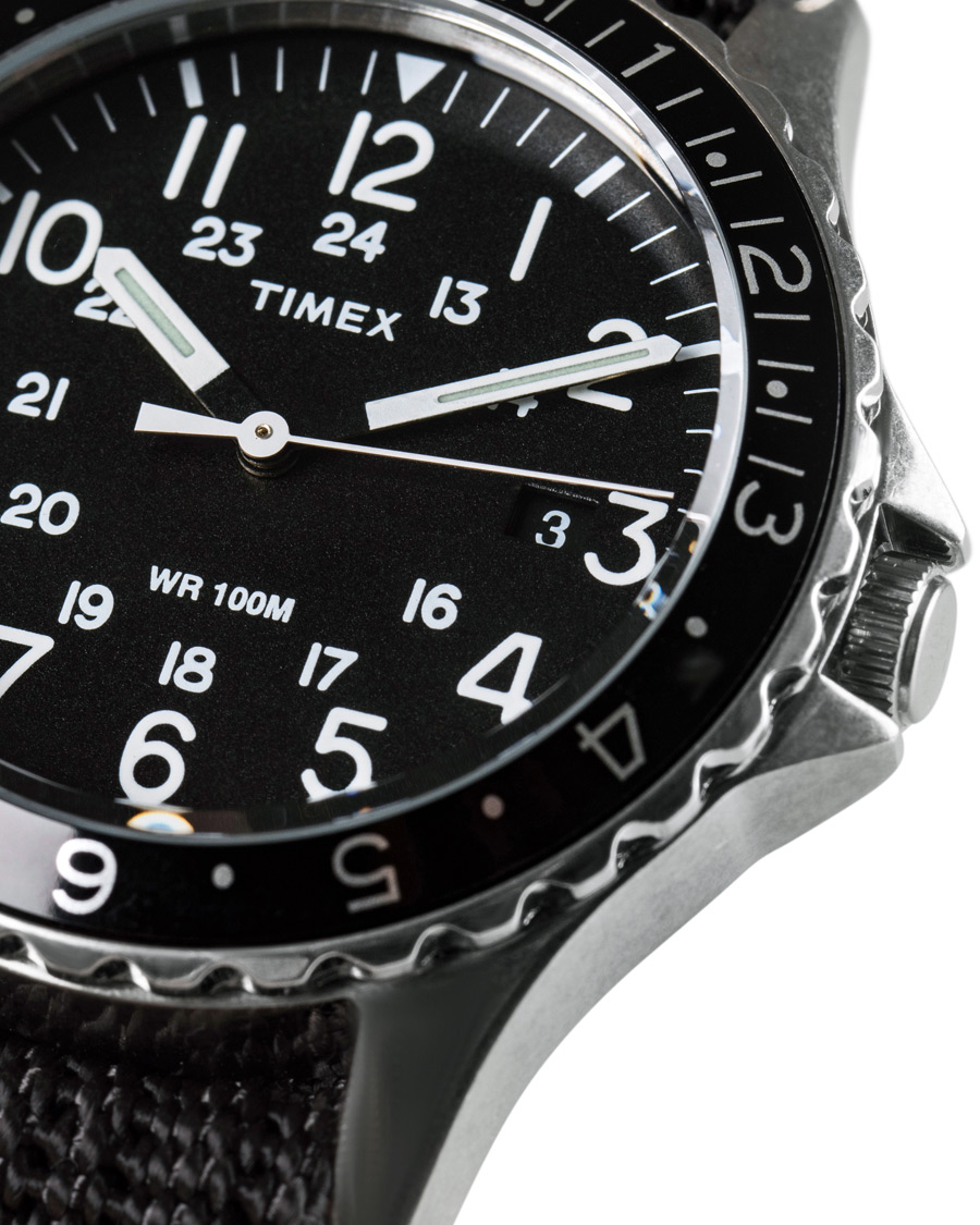 Herr | Timex Navi Ocean Ballistic Nylon Slate | Timex | Navi Ocean Ballistic Nylon Slate