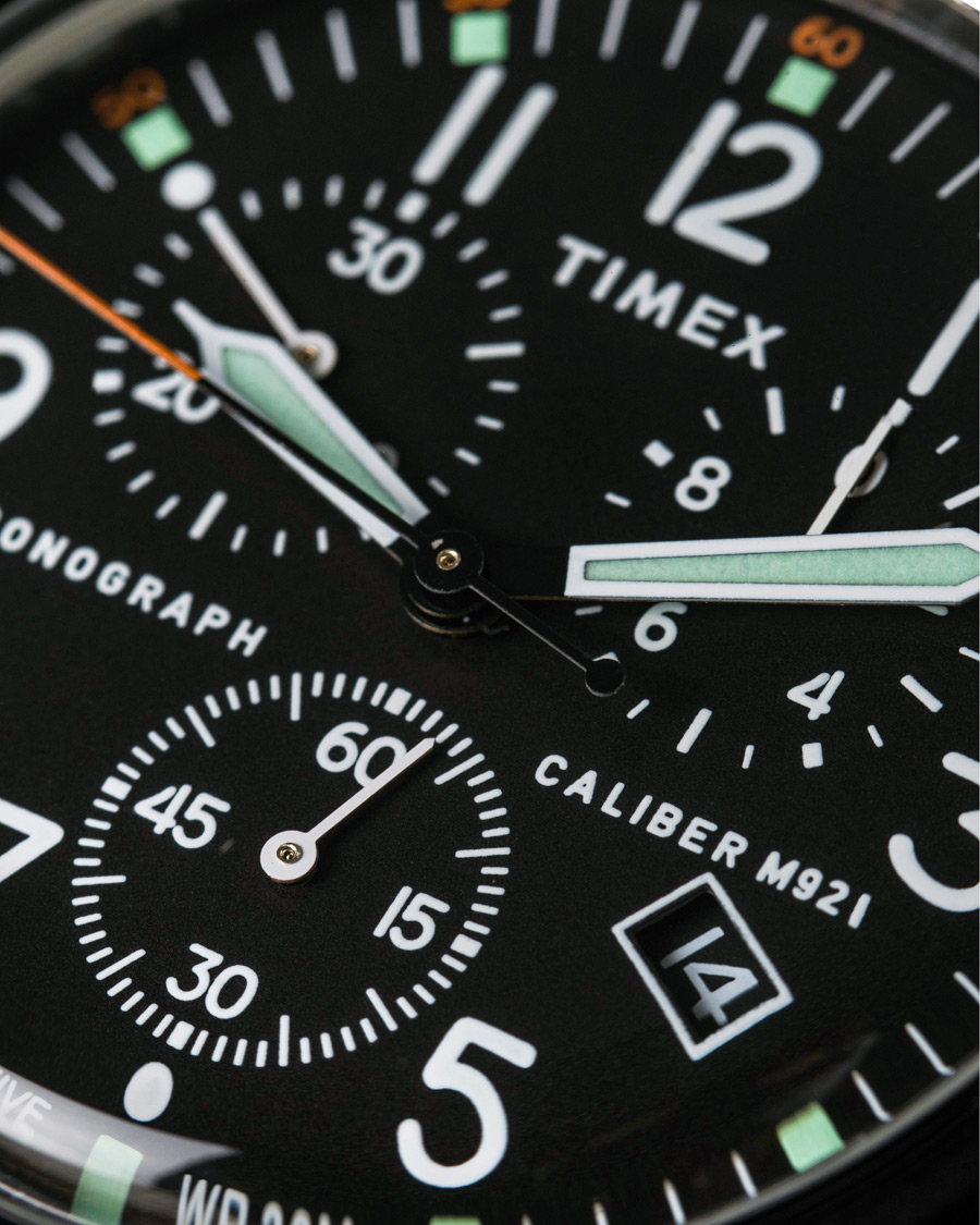 Herr | Timex MK1 Aluminum Chrono 40 Military Weave Black | Timex | MK1 Aluminum Chrono 40 Military Weave Black