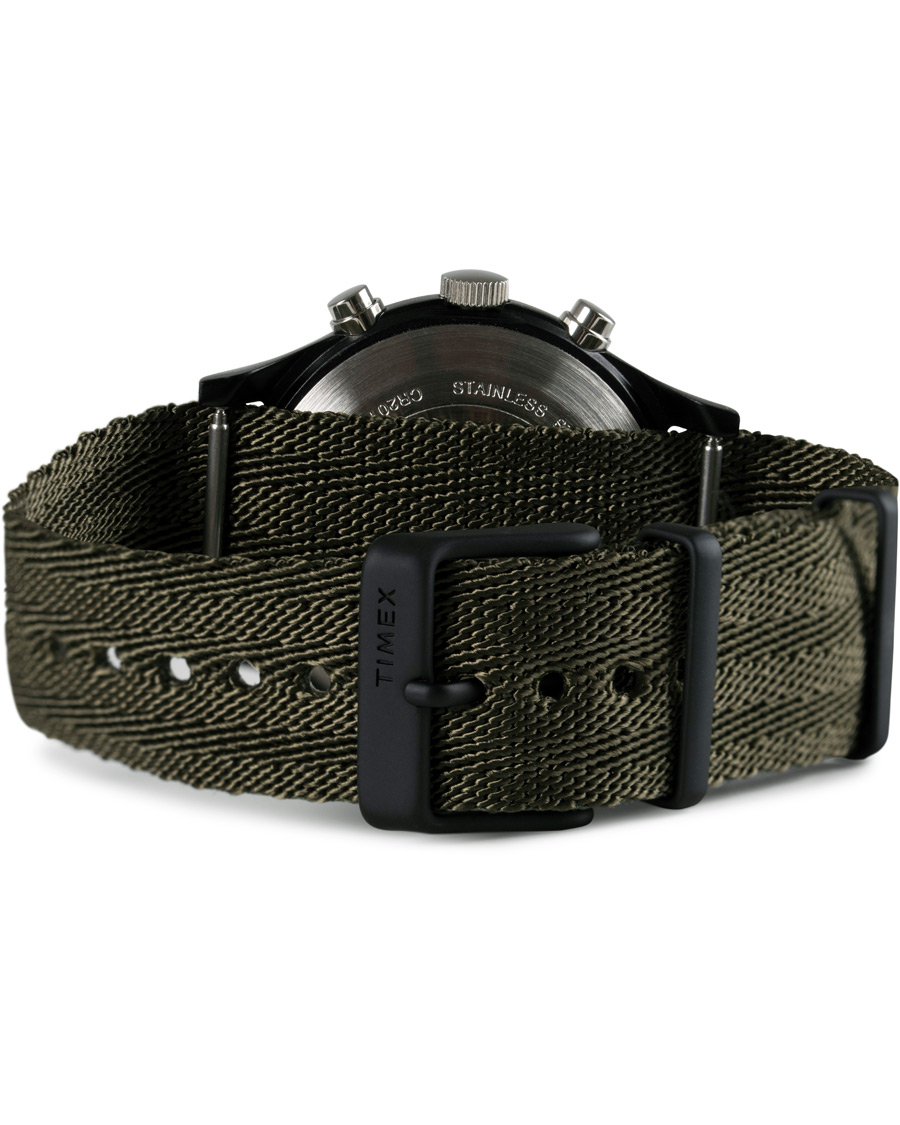 Herr | Timex MK1 Aluminum Chrono 40 Military Weave Black | Timex | MK1 Aluminum Chrono 40 Military Weave Black