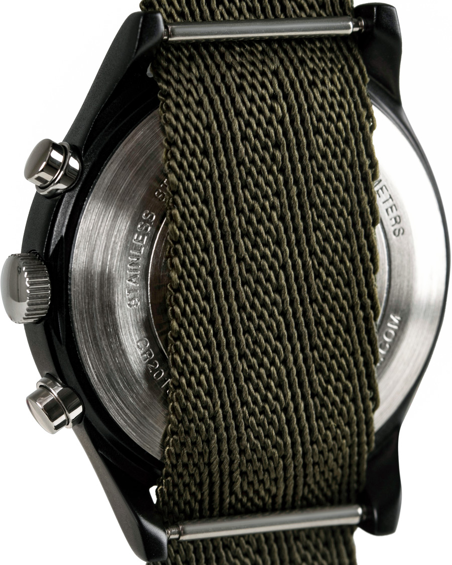 Herr | Timex MK1 Aluminum Chrono 40 Military Weave Black | Timex | MK1 Aluminum Chrono 40 Military Weave Black