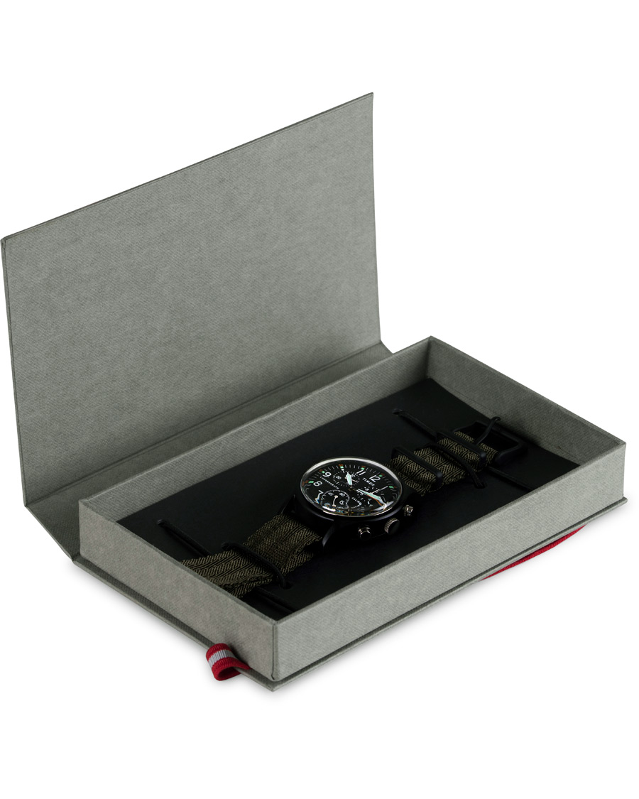 Herr | Timex MK1 Aluminum Chrono 40 Military Weave Black | Timex | MK1 Aluminum Chrono 40 Military Weave Black