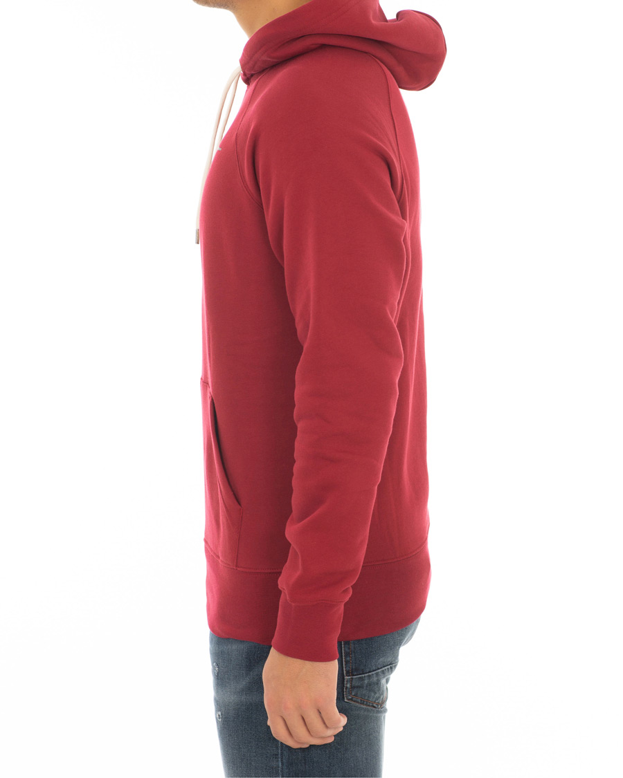 Herr | Tröjor | GANT | Shield Hoodie Mahogany Red