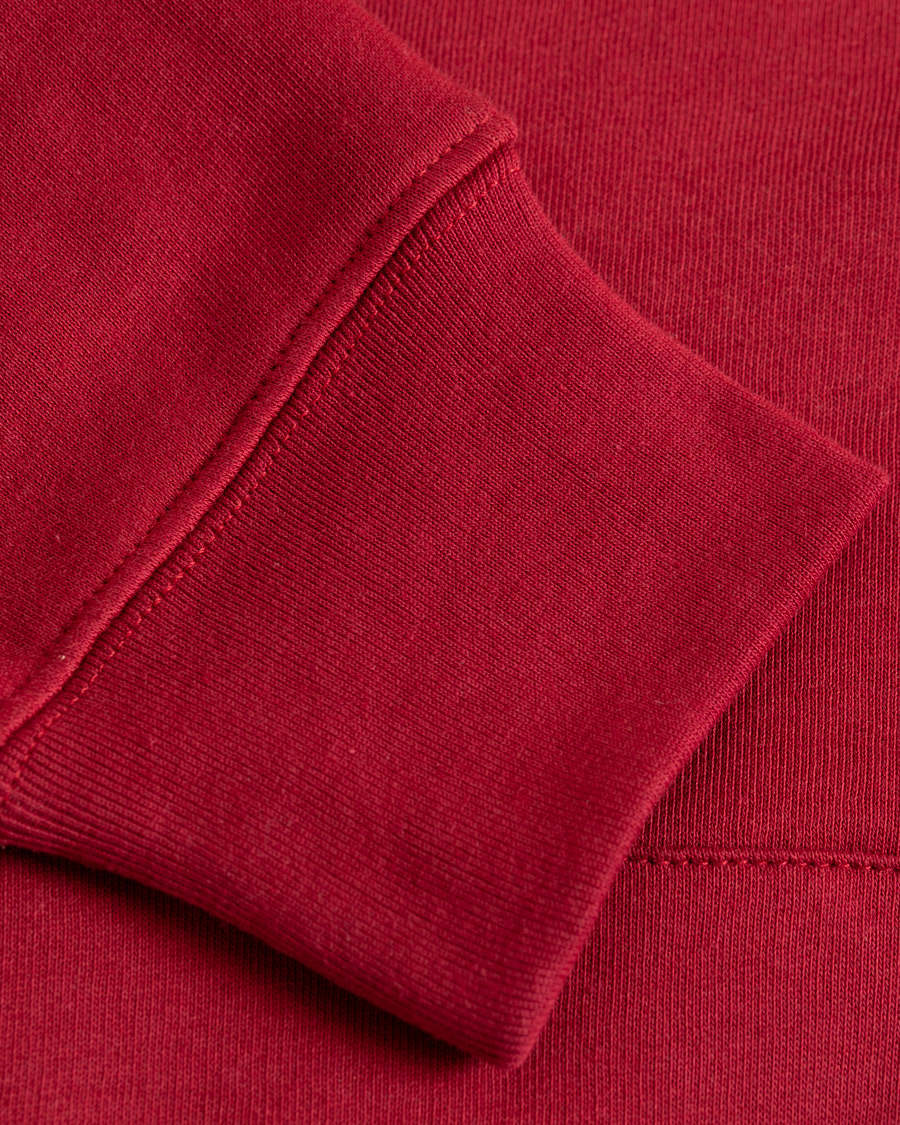 Herr | Tröjor | GANT | Shield Hoodie Mahogany Red