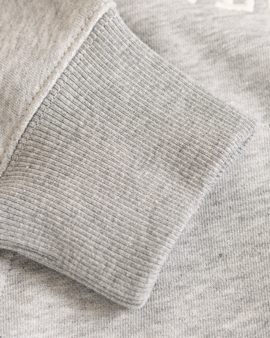 Herr | Tröjor | GANT | Logo Hoodie Grey Melange
