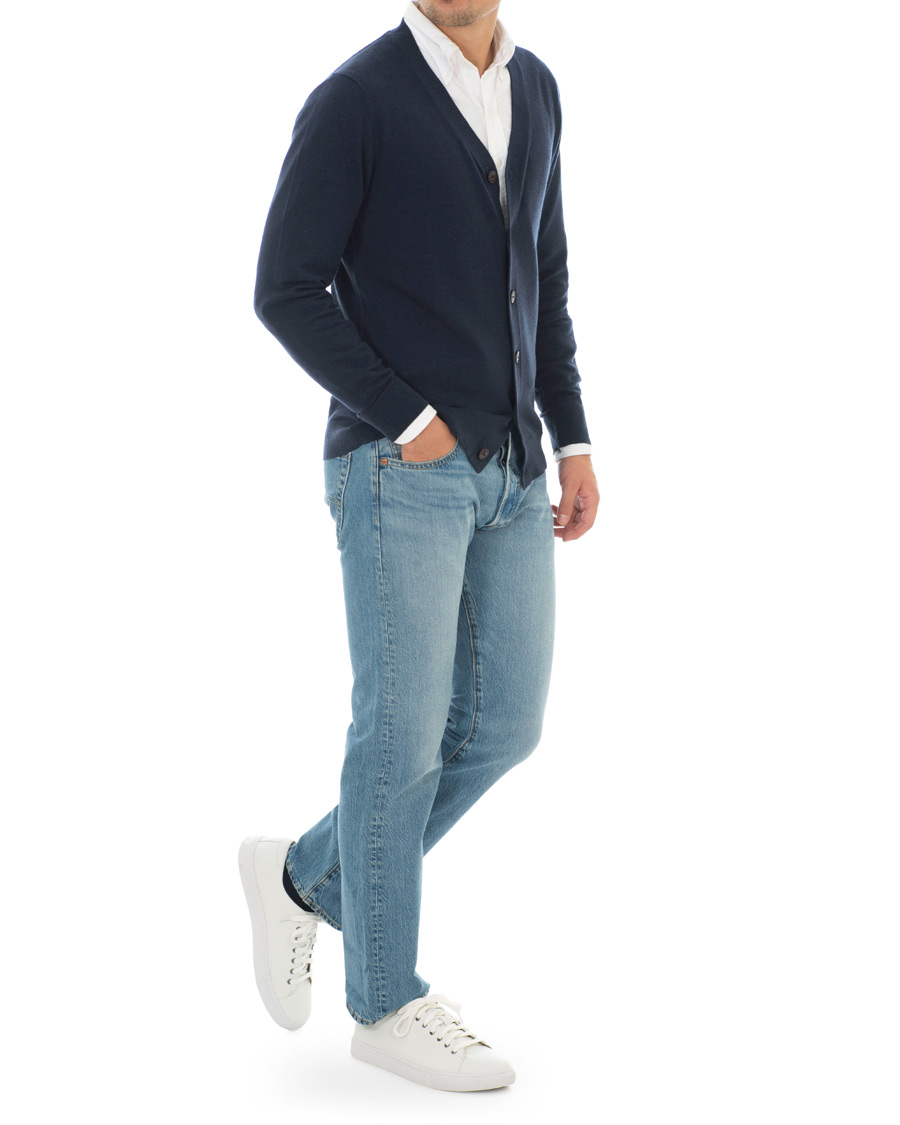Herr | Jeans | Levi's | 501 Original Fit Stretch Jeans Pipe Light