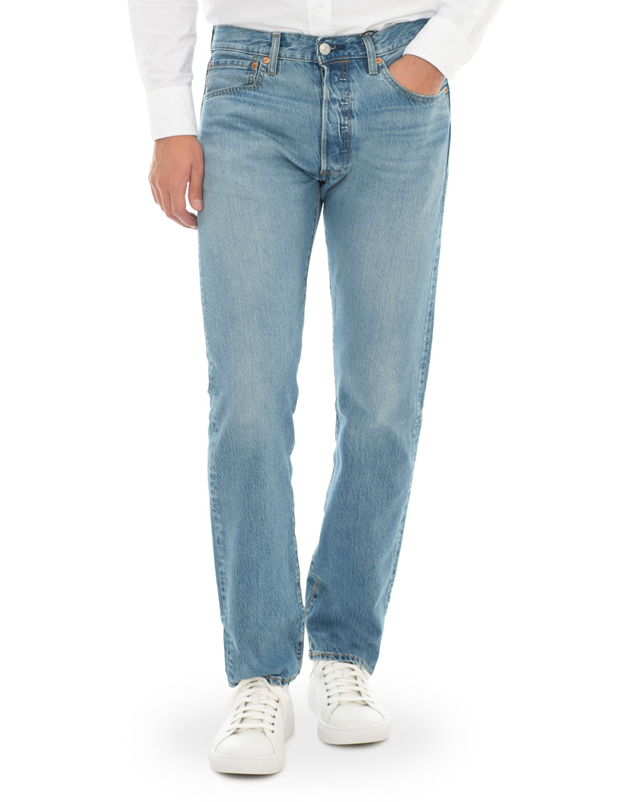Herr | Jeans | Levi's | 501 Original Fit Stretch Jeans Pipe Light