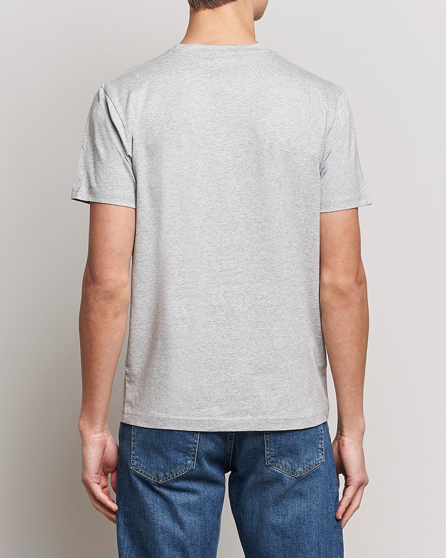 Herr | T-Shirts | Sunspel | Riviera Midweight T-Shirt Grey Melange