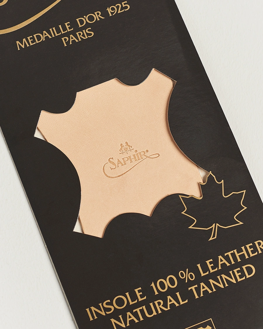 Herr | Skovårdsprodukter | Saphir Medaille d\'Or | Round Leather Insoles