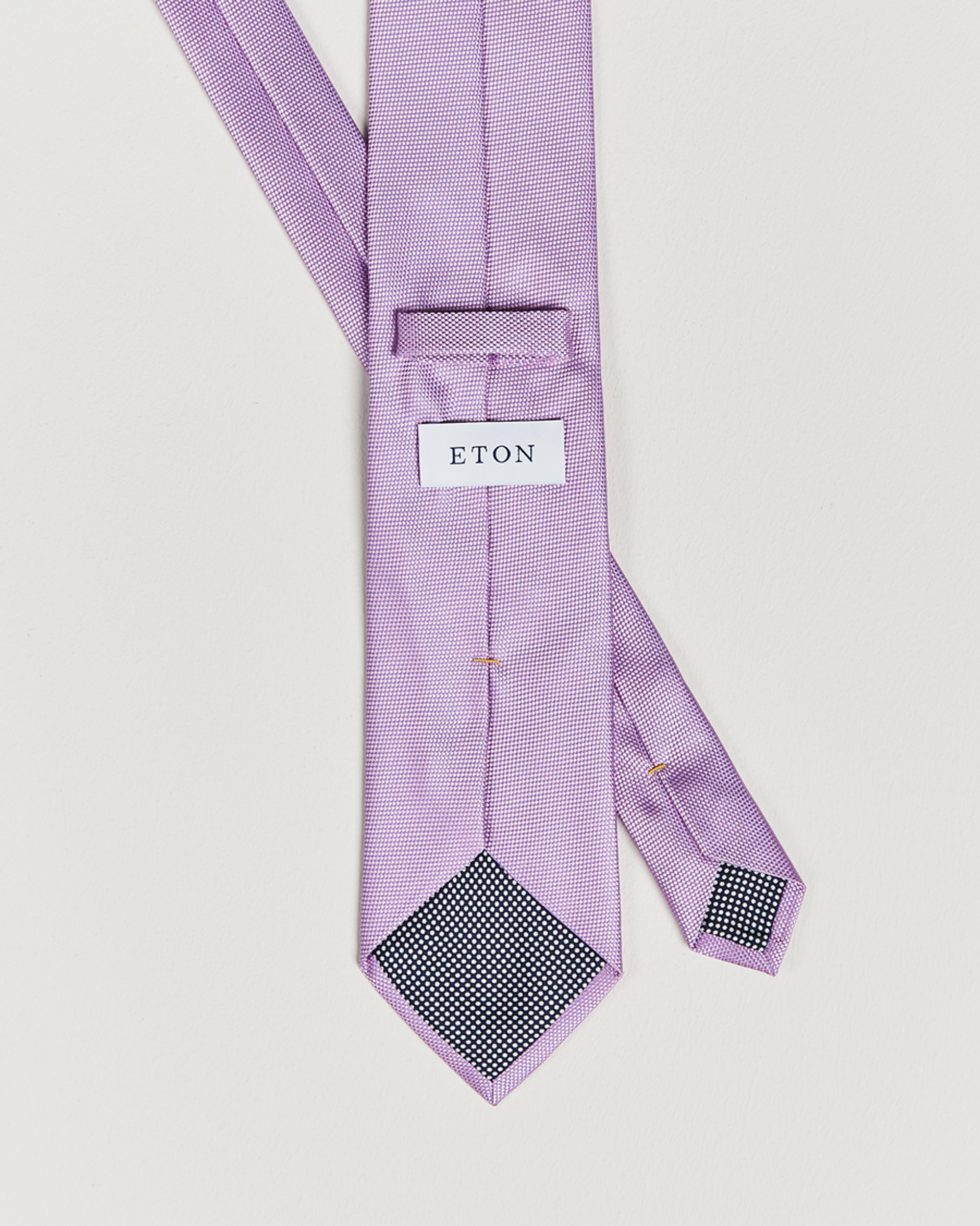 Herr | Eton Silk Basket Weave Tie Pink | Eton | Silk Basket Weave Tie Pink