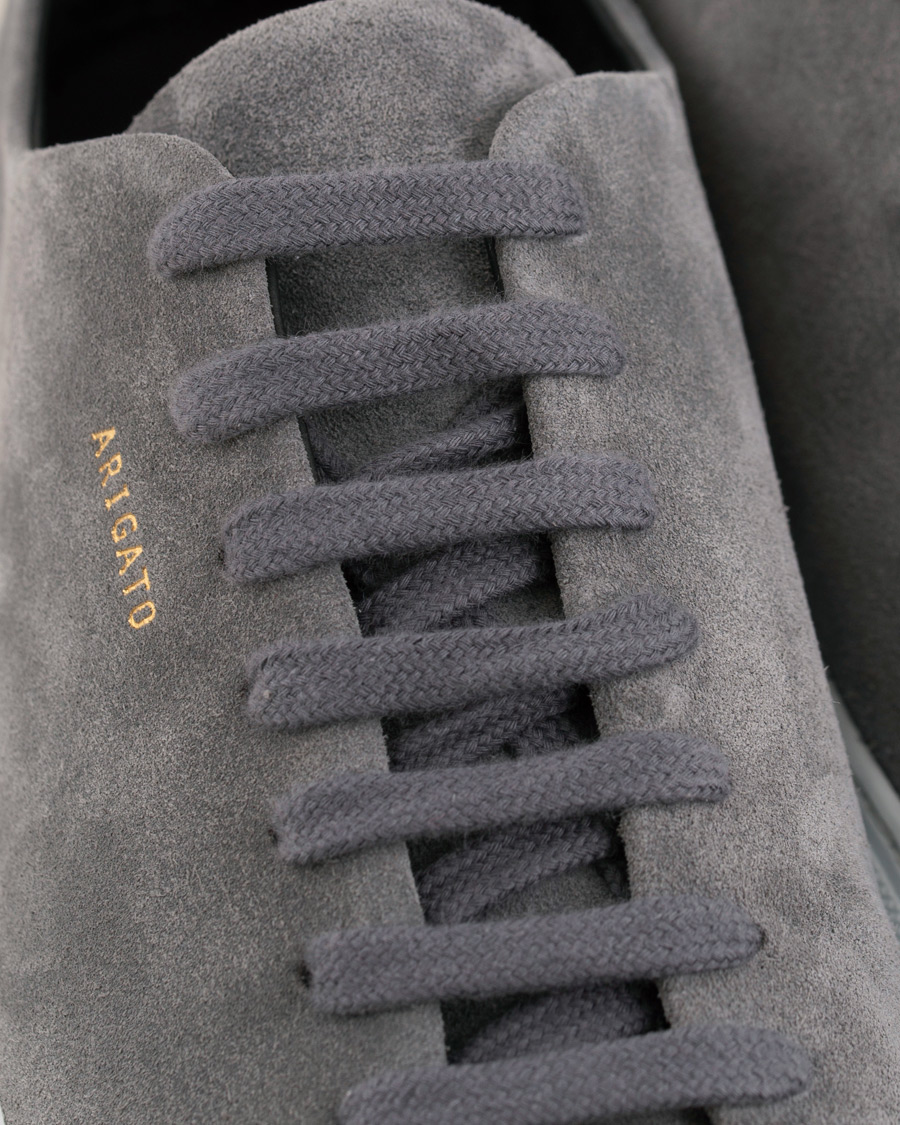 Herr | Axel Arigato Cap Toe Sneaker Dark Grey Suede | Axel Arigato | Cap Toe Sneaker Dark Grey Suede