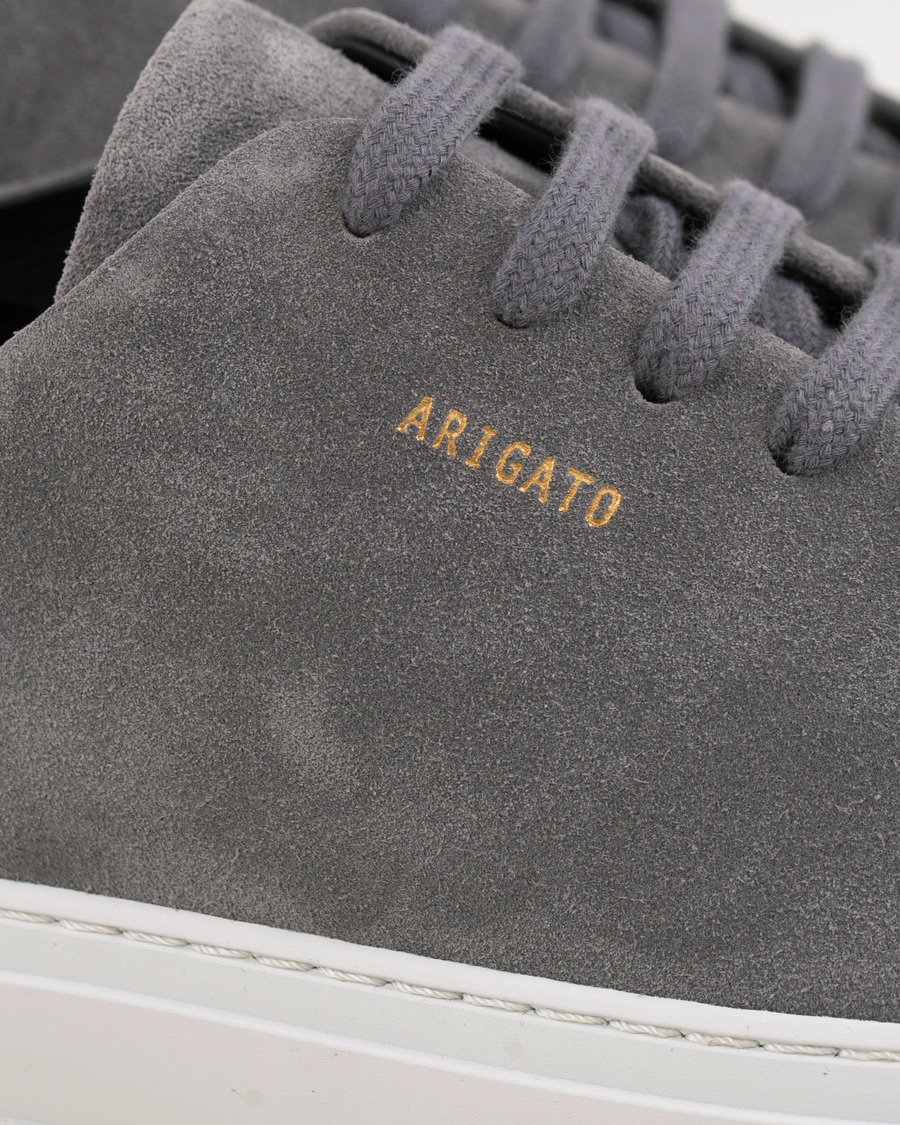 Herr | Axel Arigato Cap Toe Sneaker Dark Grey Suede | Axel Arigato | Cap Toe Sneaker Dark Grey Suede