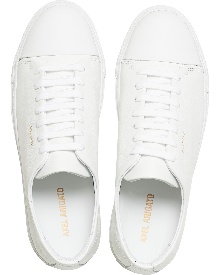 Herr | Axel Arigato Cap Toe Sneaker White Leather | Axel Arigato | Cap Toe Sneaker White Leather