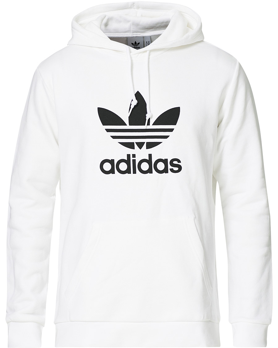 Herr | Tröjor | adidas Originals | Trefoil Hoodie White