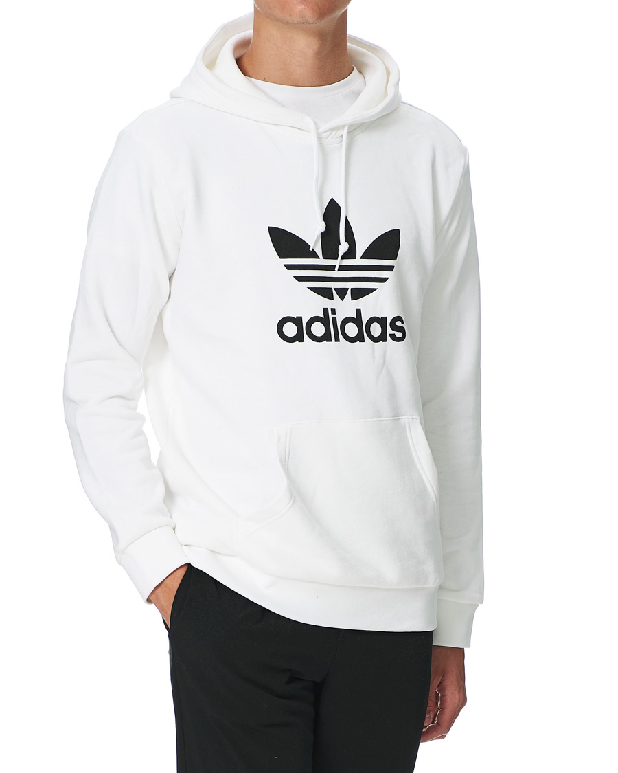 Herr | Tröjor | adidas Originals | Trefoil Hoodie White