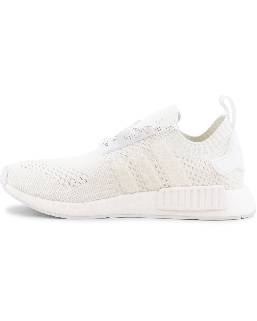 Herr | adidas Originals NMD_R1 Primeknit Running Sneaker White | adidas Originals | NMD_R1 Primeknit Running Sneaker White